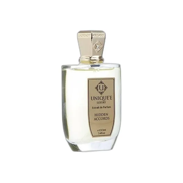 Frasco del perfume Unique'E Luxury Uniquee Luxury Hidden Accords