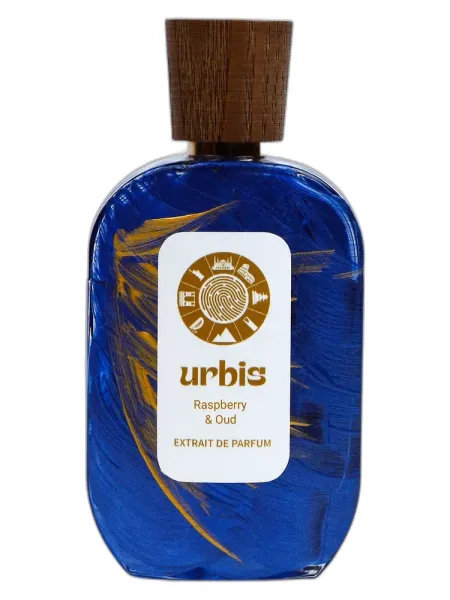 Frasco del perfume URBIS PARFUMS Raspberry & Oud unisex Eau de Parfum