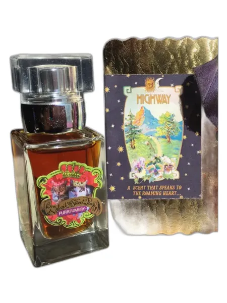 Frasco del perfume Velvet & Sweet Pea’s Purrfumery Highway Velvet & Sweet Pea's Purrfumery unisex