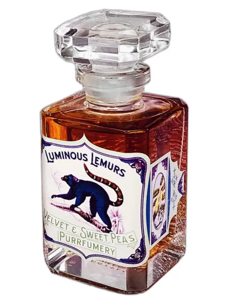 Frasco del perfume Velvet & Sweet Pea’s Purrfumery Luminous Lemurs Velvet & Sweet Pea's Purrfumery unisex