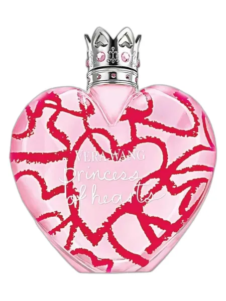 Frasco del perfume Vera Wang Princess of Hearts