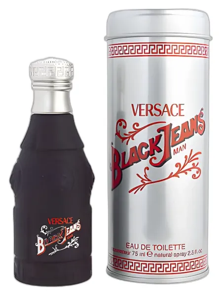 Frasco del perfume Versace Black Jeans