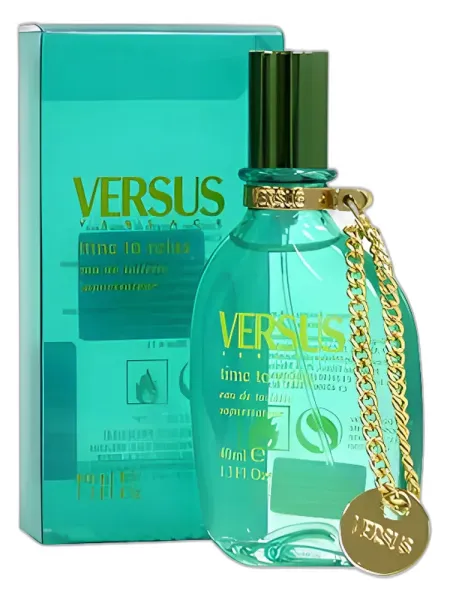 Frasco del perfume Versace Versus Time For Relax unisex