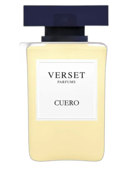 Frasco del perfume Verset Parfums Cuero Eau de Parfum
