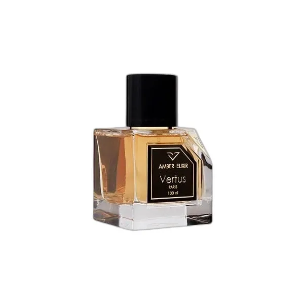 Frasco del perfume Vertus Amber Elixir Eau de Parfum