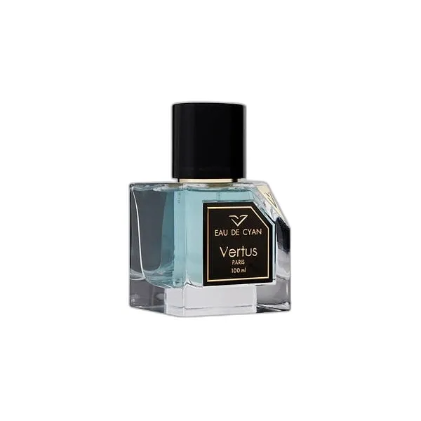 Frasco del perfume Vertus Eau De Cyan Eau de Parfum
