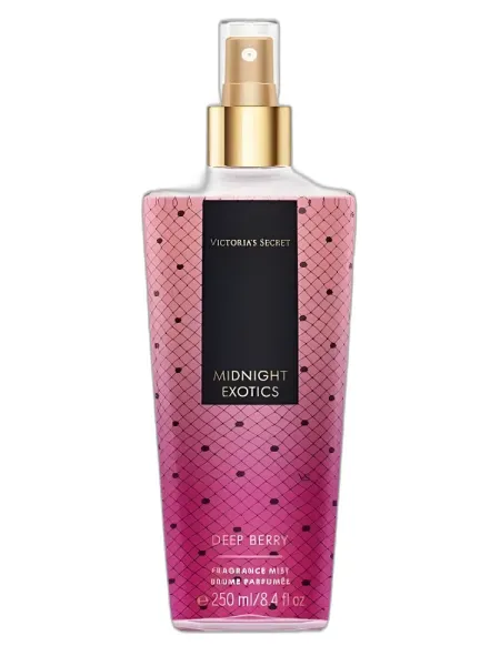 Frasco del perfume Victoria's Secret Midnight Exotics Deep Berry