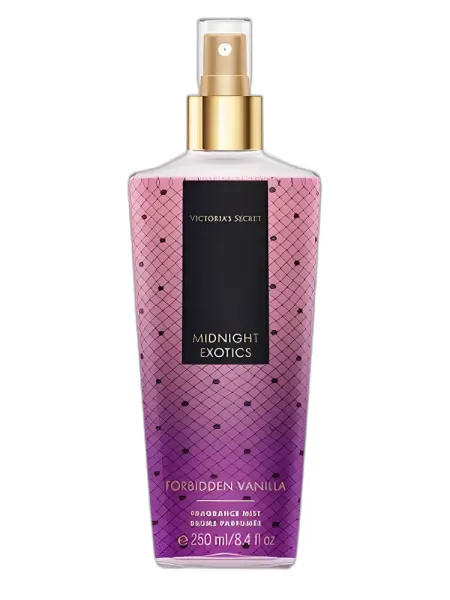 Frasco del perfume Victoria's Secret Midnight Exotics Forbidden Vanilla Eau de Toilette