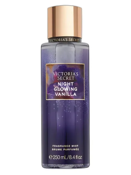 Frasco del perfume Victoria's Secret Night Glowing Vanilla