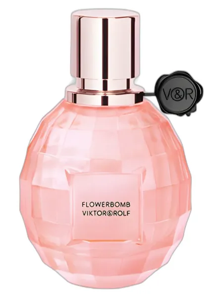 Frasco del perfume Viktor&Rolf Flowerbomb La Vie en Rose 2013 Eau de Toilette