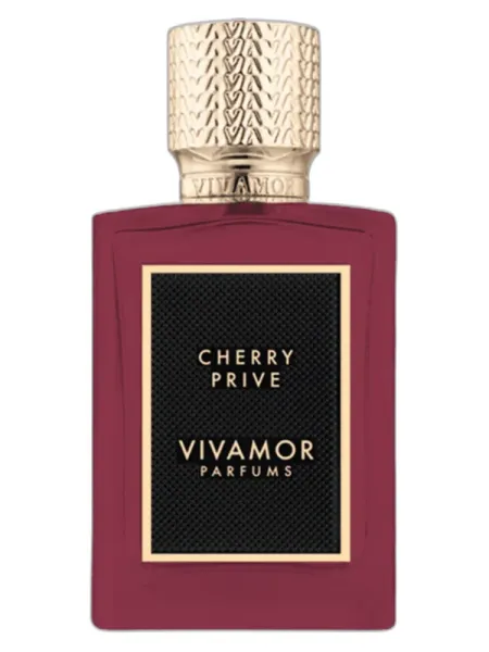 Frasco del perfume Vivamor Parfums Cherry Prive unisex Eau de Parfum