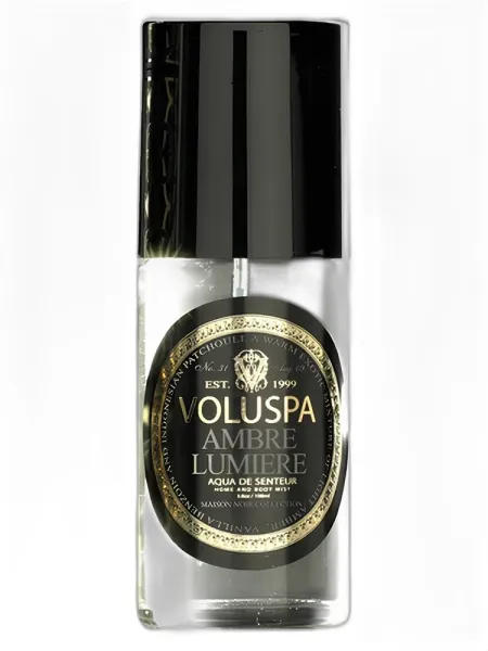 Frasco del perfume Voluspa Ambre Lumiere unisex