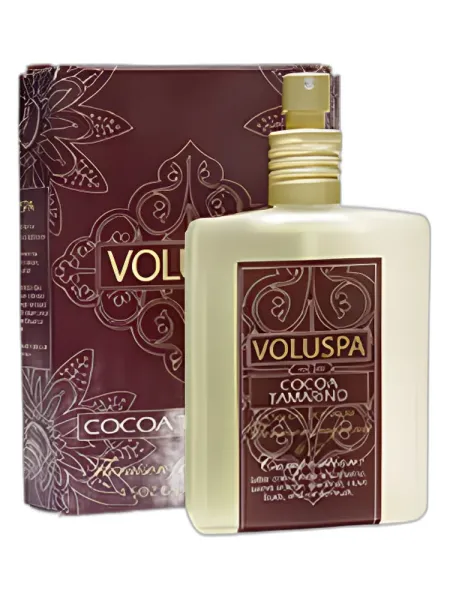 Frasco del perfume Voluspa Cocoa Tamarind