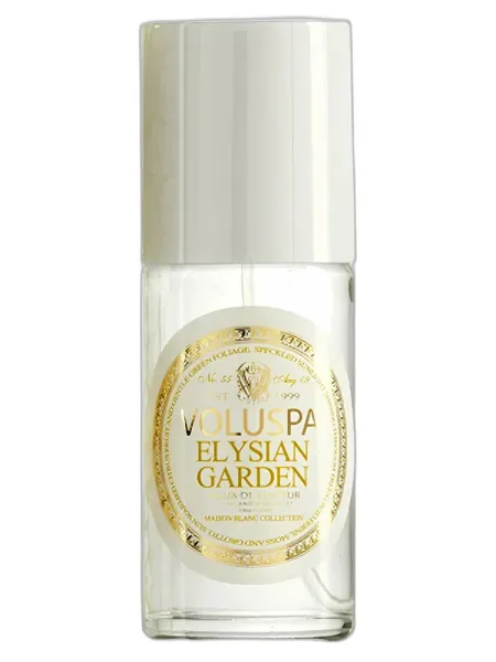Frasco del perfume Voluspa Elysian Garden unisex