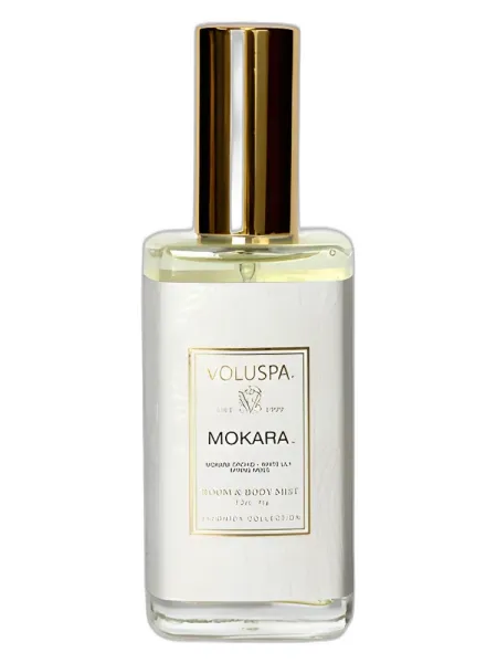 Frasco del perfume Voluspa Mokara unisex