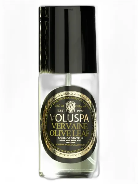 Frasco del perfume Voluspa Vervaine Olive Leaf unisex