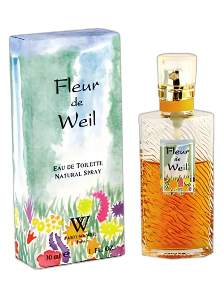 Frasco del perfume Weil Fleur De Weil