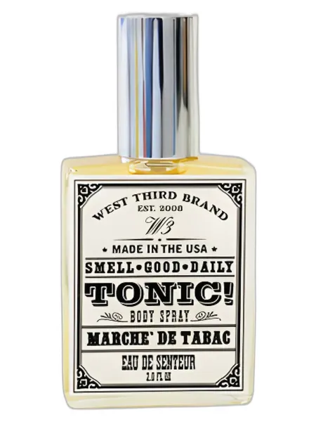 Frasco del perfume West Third Brand Marche de Tabac