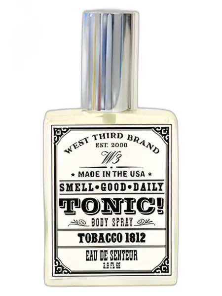Frasco del perfume West Third Brand Tobacco 1812 unisex