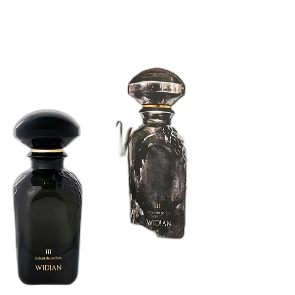 Frasco del perfume Widian Black Iii Eau de Parfum