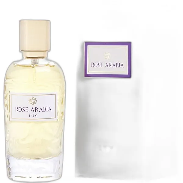 Frasco del perfume Widian Rose Arabia Lily Eau de Parfum