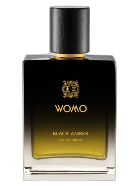 Frasco del perfume Womo Black Amber