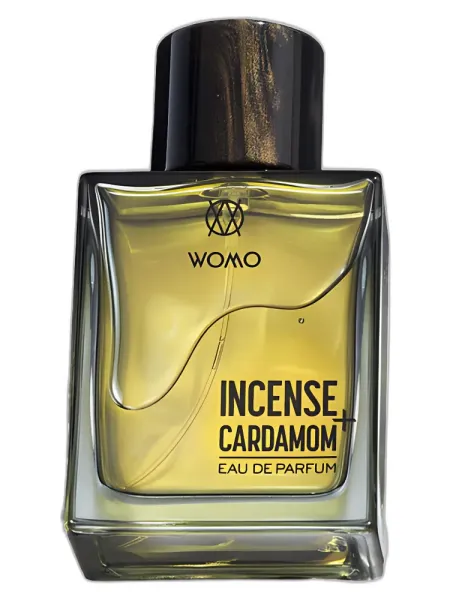 Frasco del perfume Womo Incense + Cardamom unisex Eau de Parfum