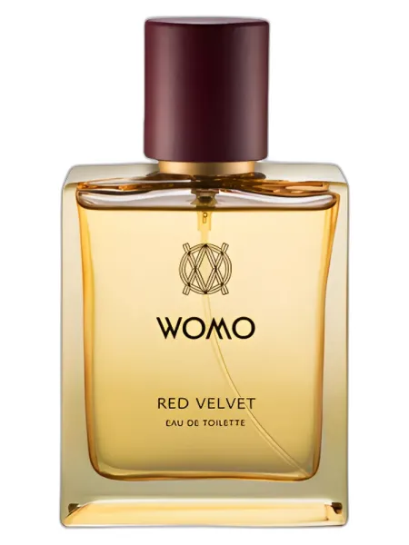 Frasco del perfume Womo Red Velvet unisex