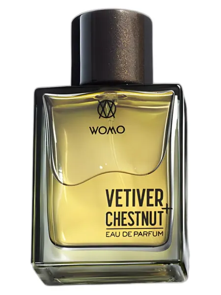 Frasco del perfume Womo Vetiver + Chestnut unisex