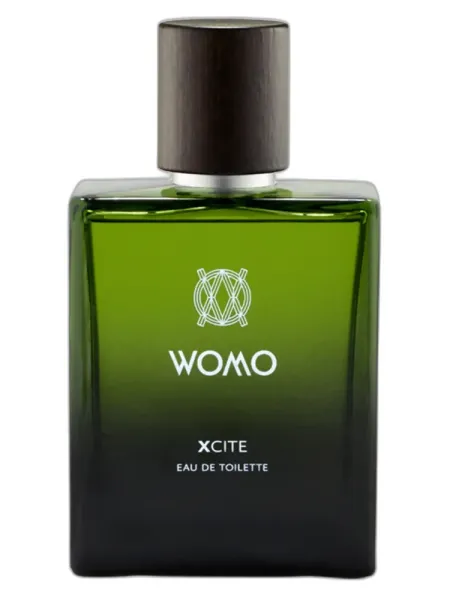 Frasco del perfume Womo Xcite