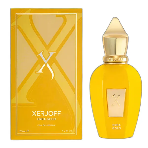 Frasco del perfume Xerjoff Erba Pura Gold