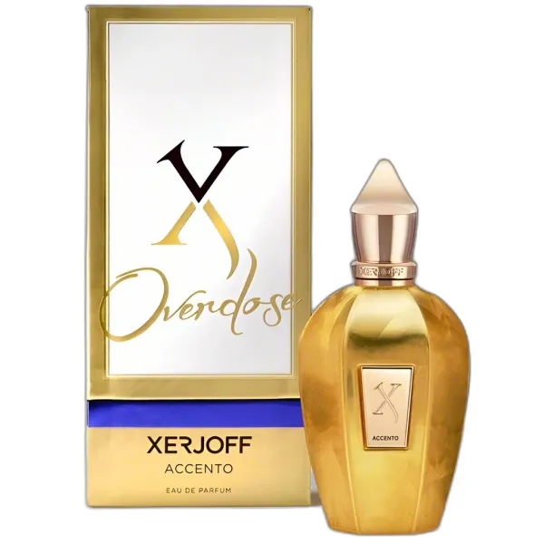 Frasco del perfume Xerjoff V Accento Overdose