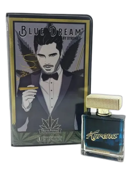 Frasco del perfume Xyrena Blue Dream unisex