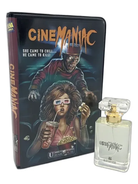 Frasco del perfume Xyrena Cinemaniac unisex