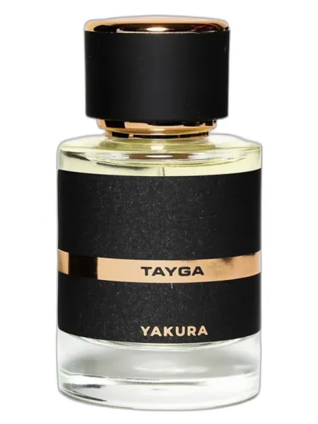 Frasco del perfume Yakura Tayga unisex
