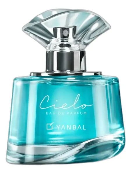 Frasco del perfume Yanbal Cielo Eau de Parfum