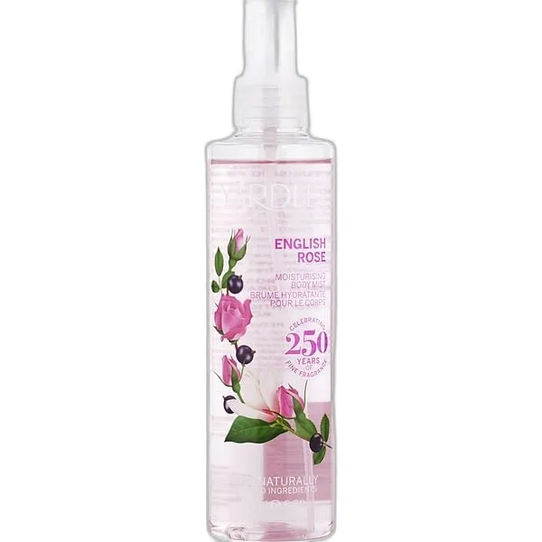 Frasco del perfume Yardley English Rose Fragrance