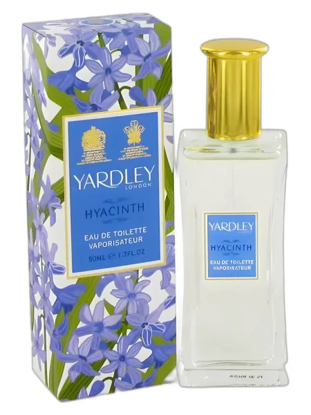 Frasco del perfume Yardley Heritage Collection: Hyacinth