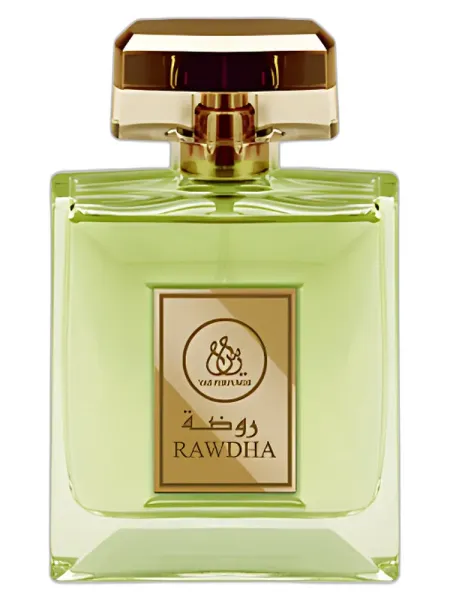 Frasco del perfume Yas Perfumes Rawdah