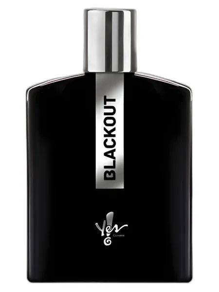 Frasco del perfume Yes! Cosmetics Blackout
