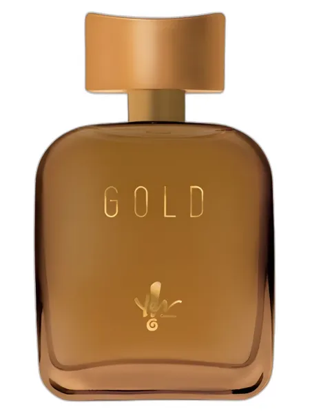 Frasco del perfume Yes! Cosmetics Gold