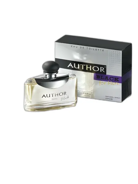 Frasco del perfume Yves de Sistelle Author Black Eau de Cologne