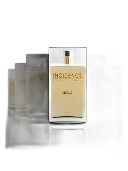 Frasco del perfume Yves de Sistelle Incidence Pour Homme Gold Eau de Cologne