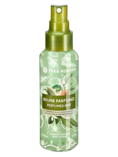 Frasco del perfume Yves Rocher Amande & Fleur d'Oranger
