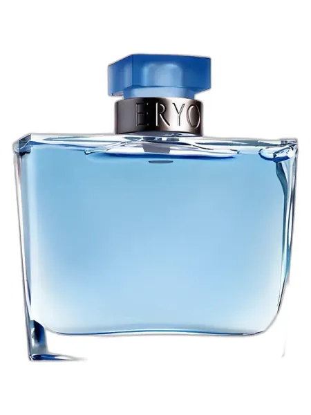 Frasco del perfume Yves Rocher Eryo Blue
