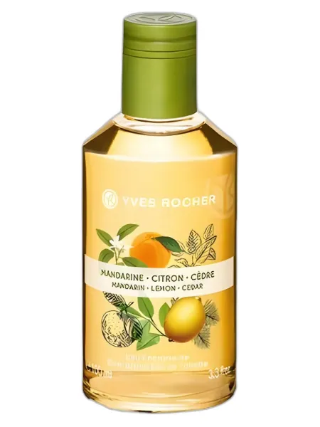 Frasco del perfume Yves Rocher Mandarine Citron Cedre