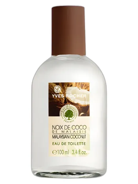 Frasco del perfume Yves Rocher Noix de Coco de Malaisie