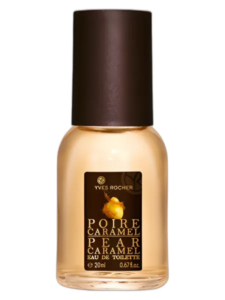 Frasco del perfume Yves Rocher Poire Caramel unisex