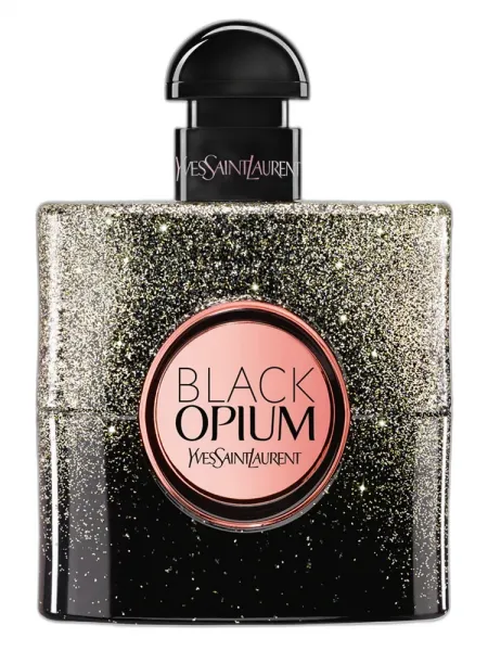 Yves Saint Laurent Black Opium Sparkle Clash Limited Collector's Edition Eau de Parfum perfume bottle
