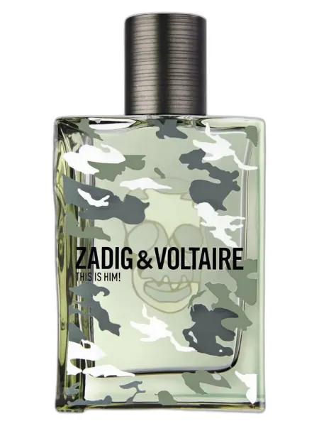 Frasco del perfume Zadig & Voltaire Capsule Collection This Is Him! Edition 2019 Eau de Cologne